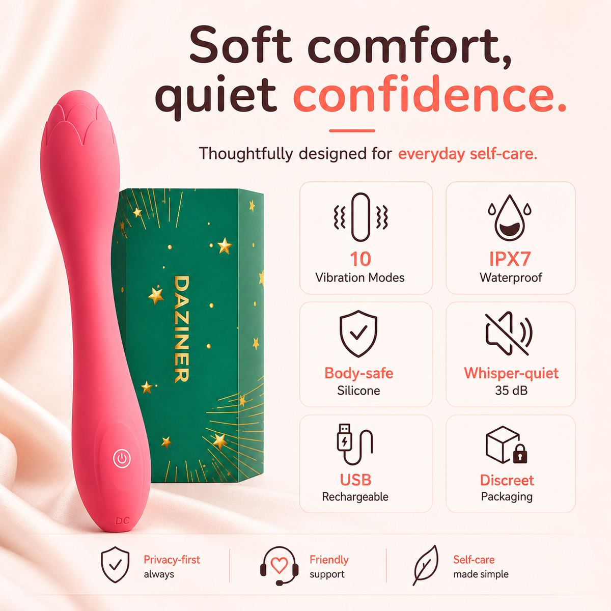 G-Spot Vibrator - Precision Engineered for Deep, Targeted Pleasure