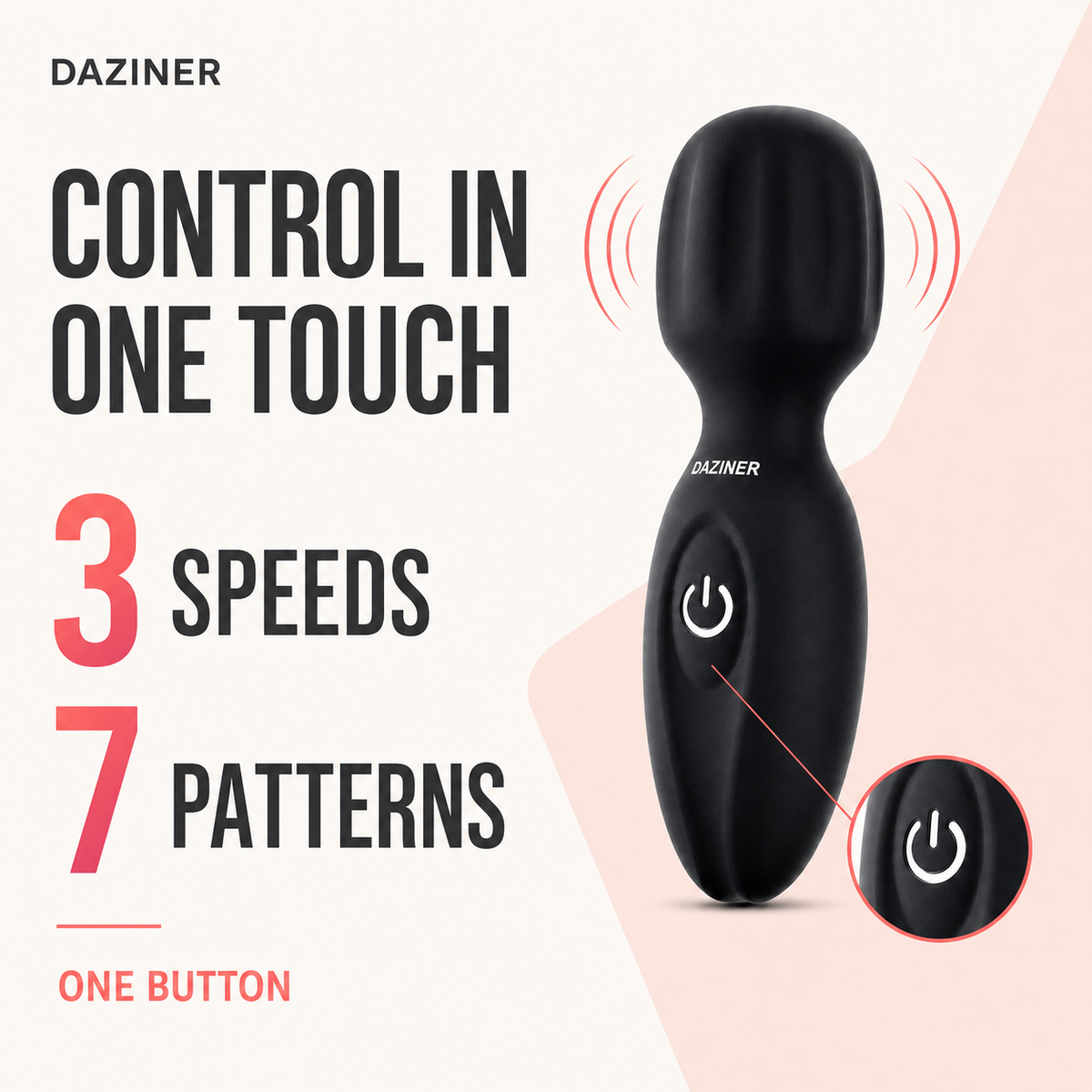 Wivi Mini Wand Vibrator