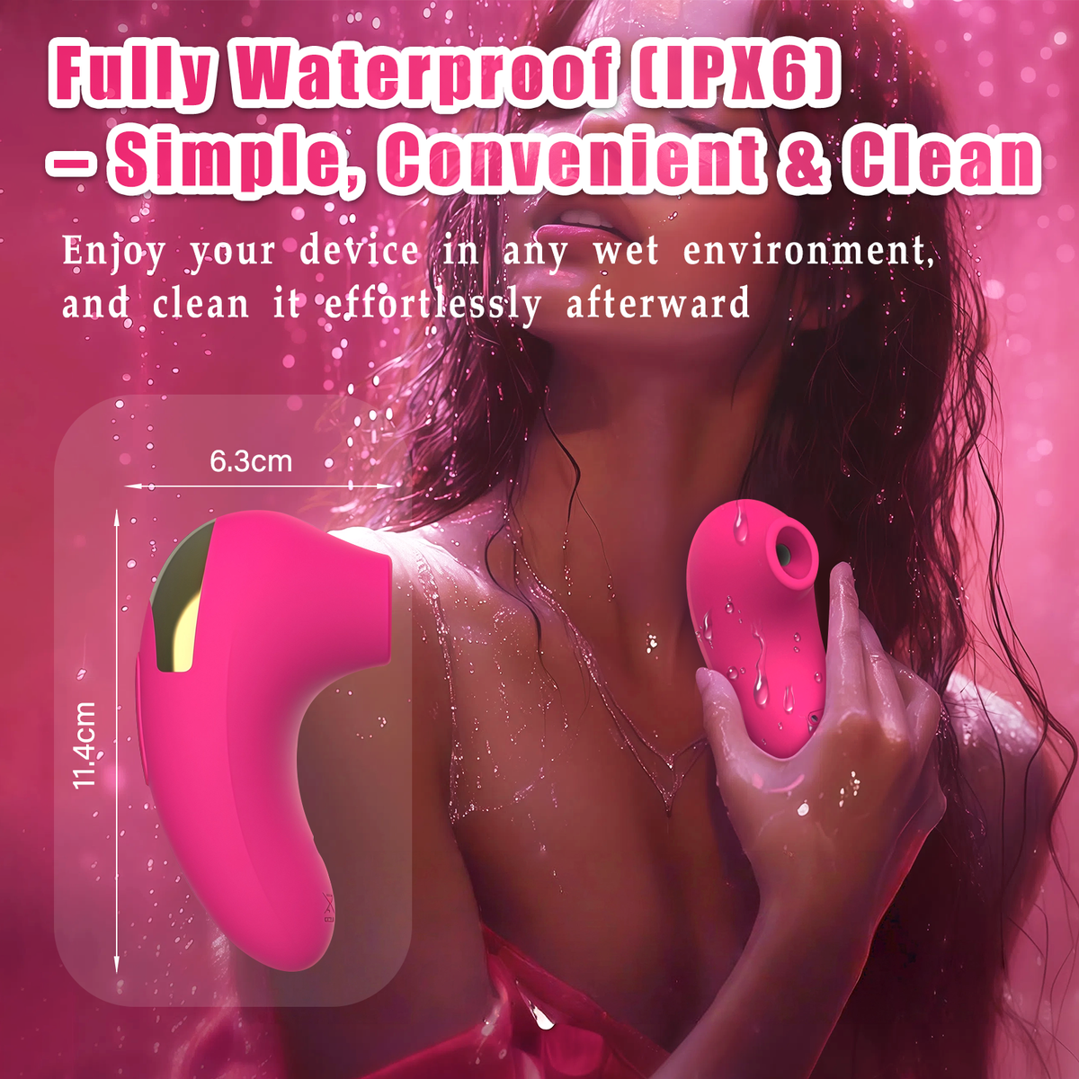 Aisi Clit Stimulator with 10 Suction Modes - Daziner 