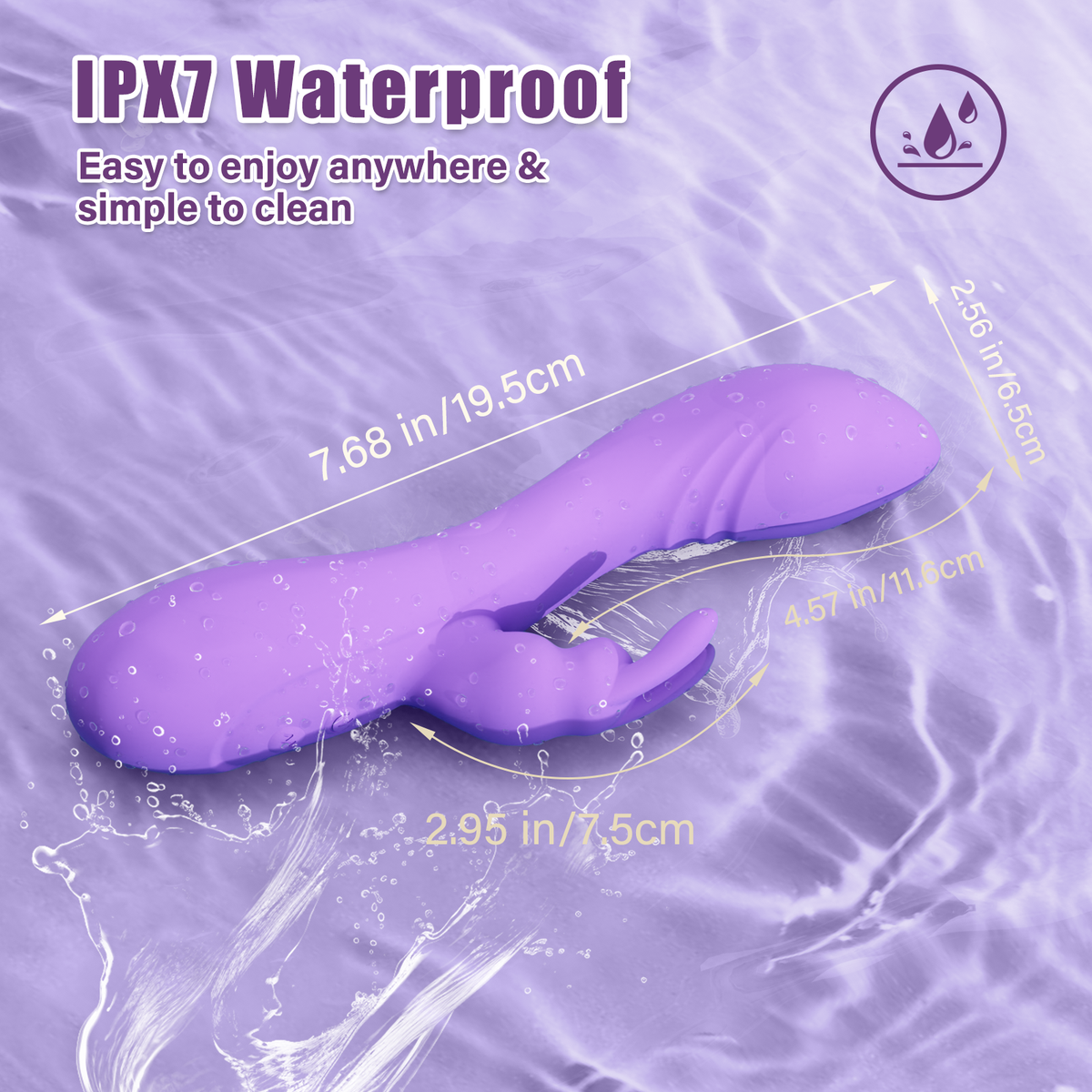 BlissWave Rabbit Vibrator - Dual Stimulation | Daziner - Daziner 