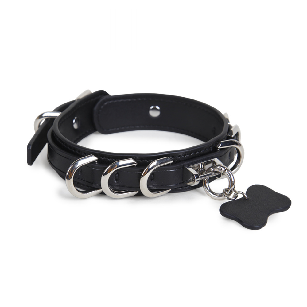 Bone-Tag Puppy Puppy Play Collar with Leash - product image 2