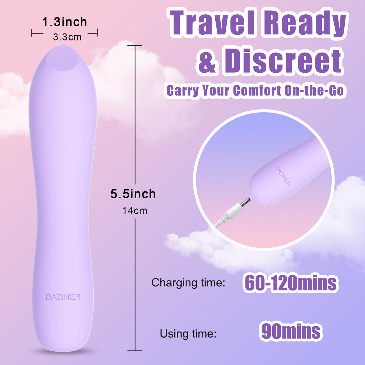 Daziner Bullet VIbrator – Unmatched Power in a Whisper-Quiet - Daziner 