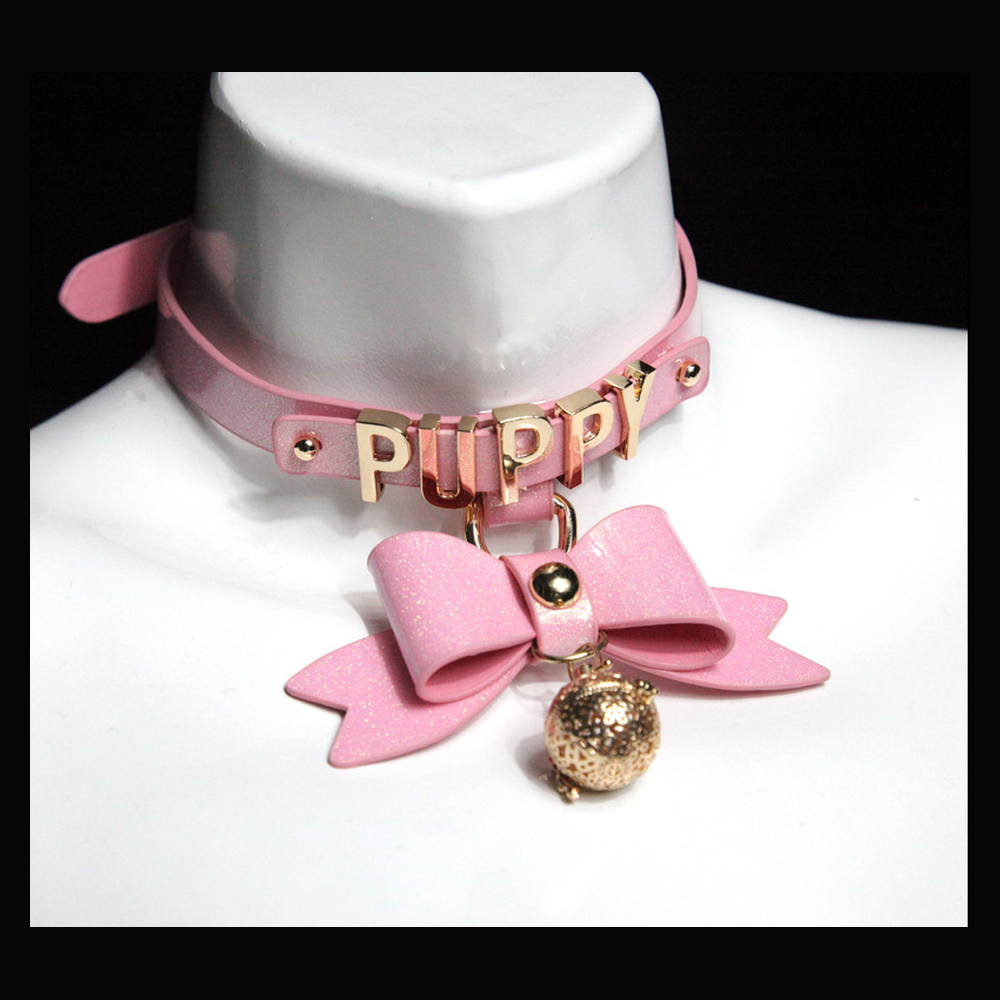Glow Puppy Bow Puppy Play Collar with Leash - product image 18