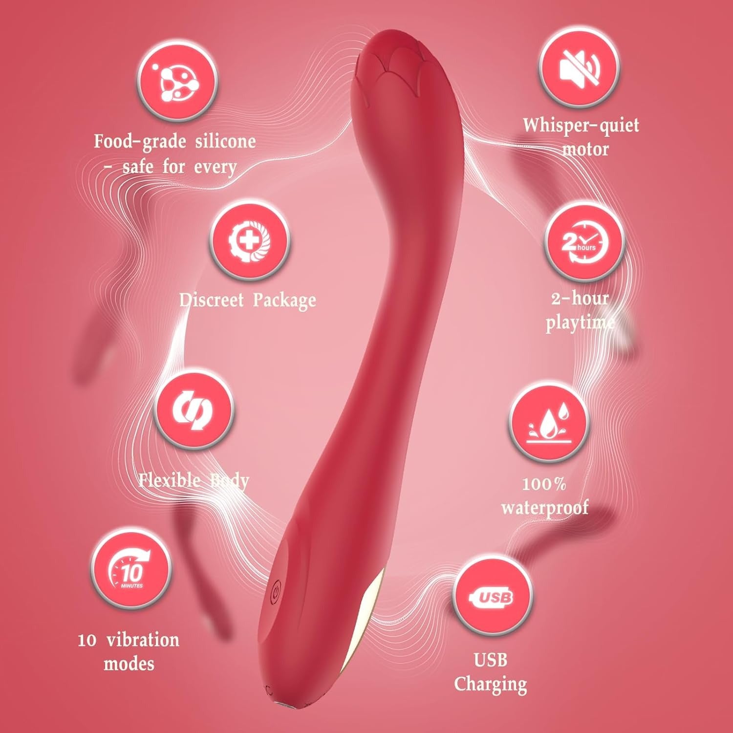 G-Spot Vibrator - Precision Engineered for Deep, Targeted Pleasure - Daziner