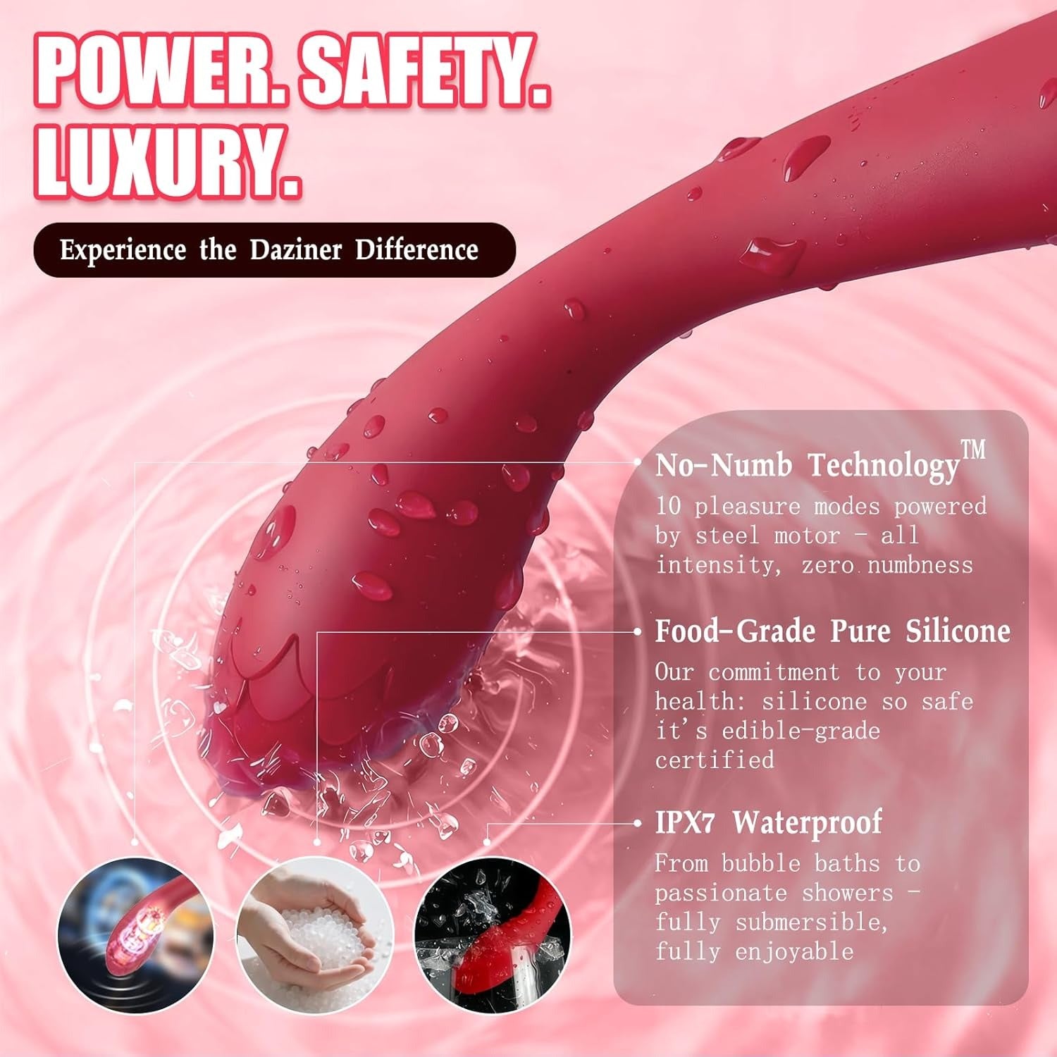 G-Spot Vibrator - Precision Engineered for Deep, Targeted Pleasure - Daziner 