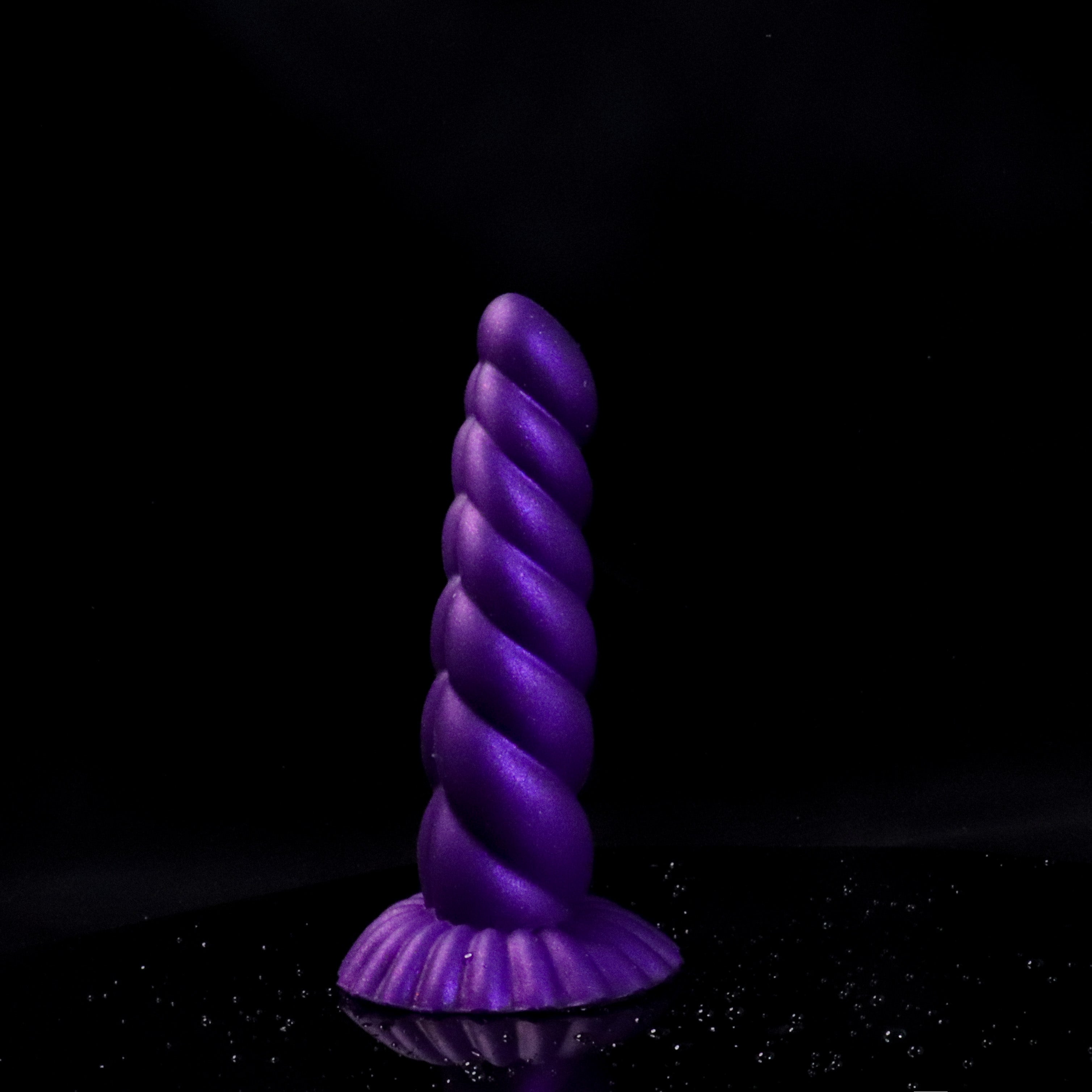 4.5 Inch Unicorn 丨Mystique Mini Monster Dildo-Silicone Unicorn Dildo