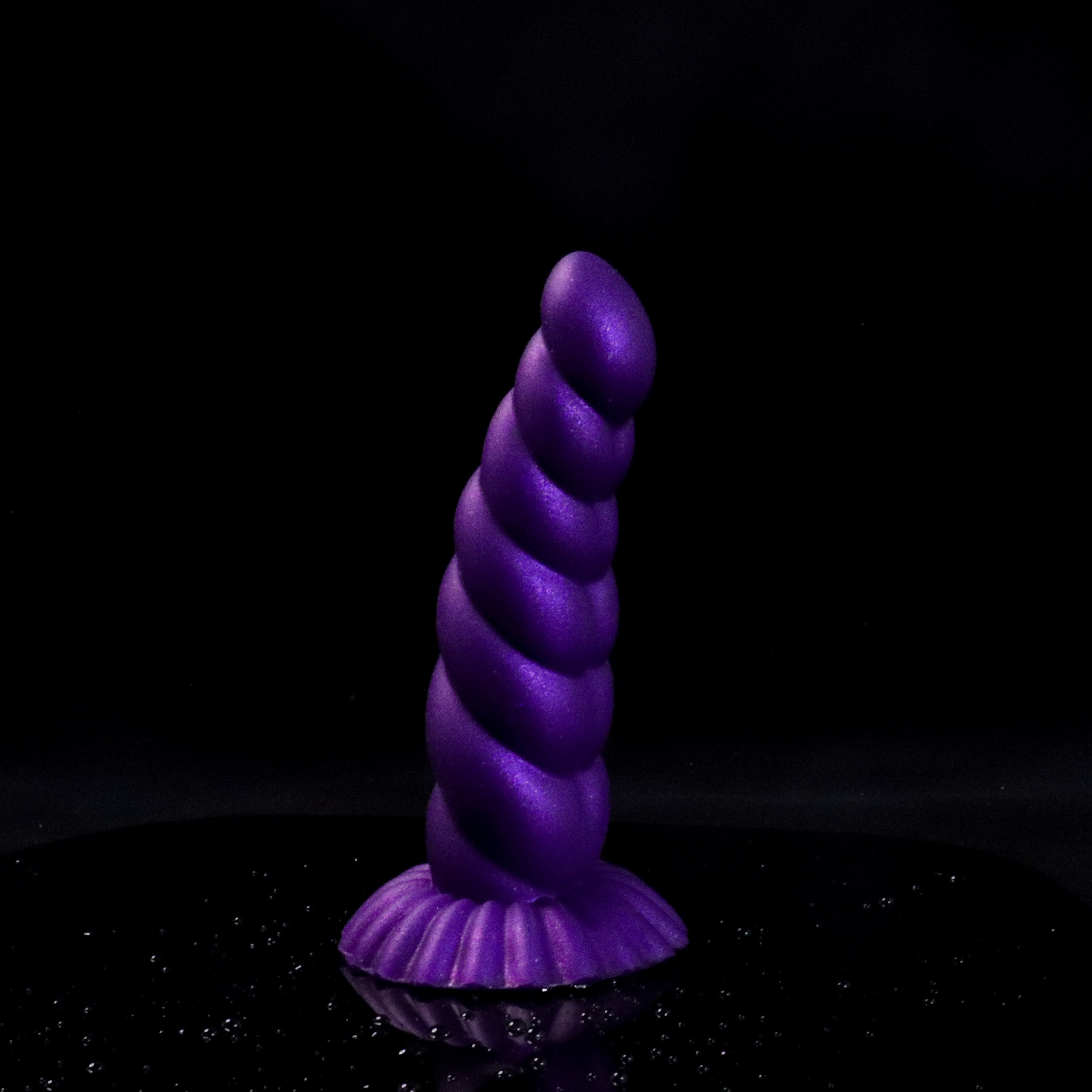 4.5 Inch Unicorn 丨Mystique Mini Monster Dildo-Silicone Unicorn Dildo