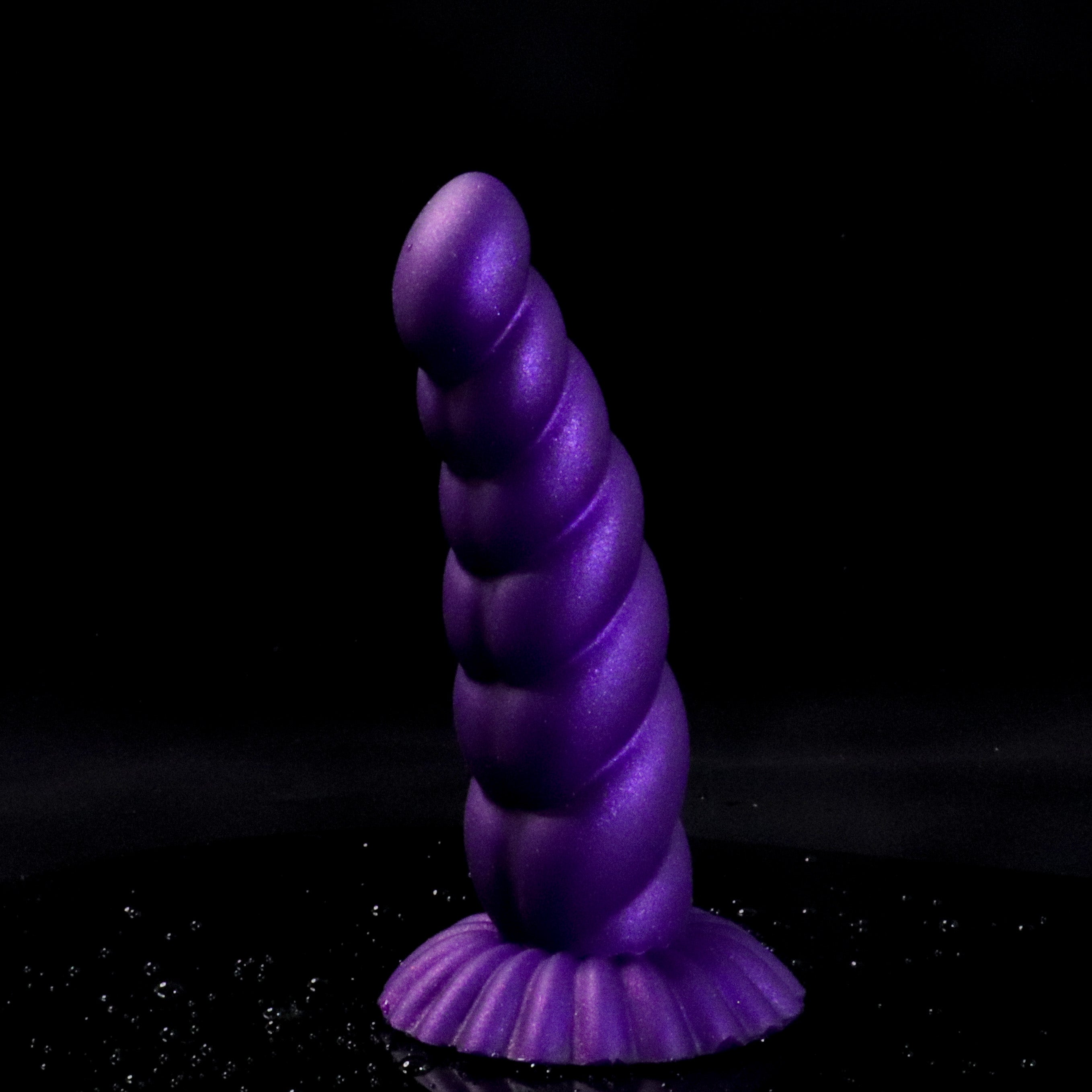 4.5 Inch Unicorn 丨Mystique Mini Monster Dildo-Silicone Unicorn Dildo