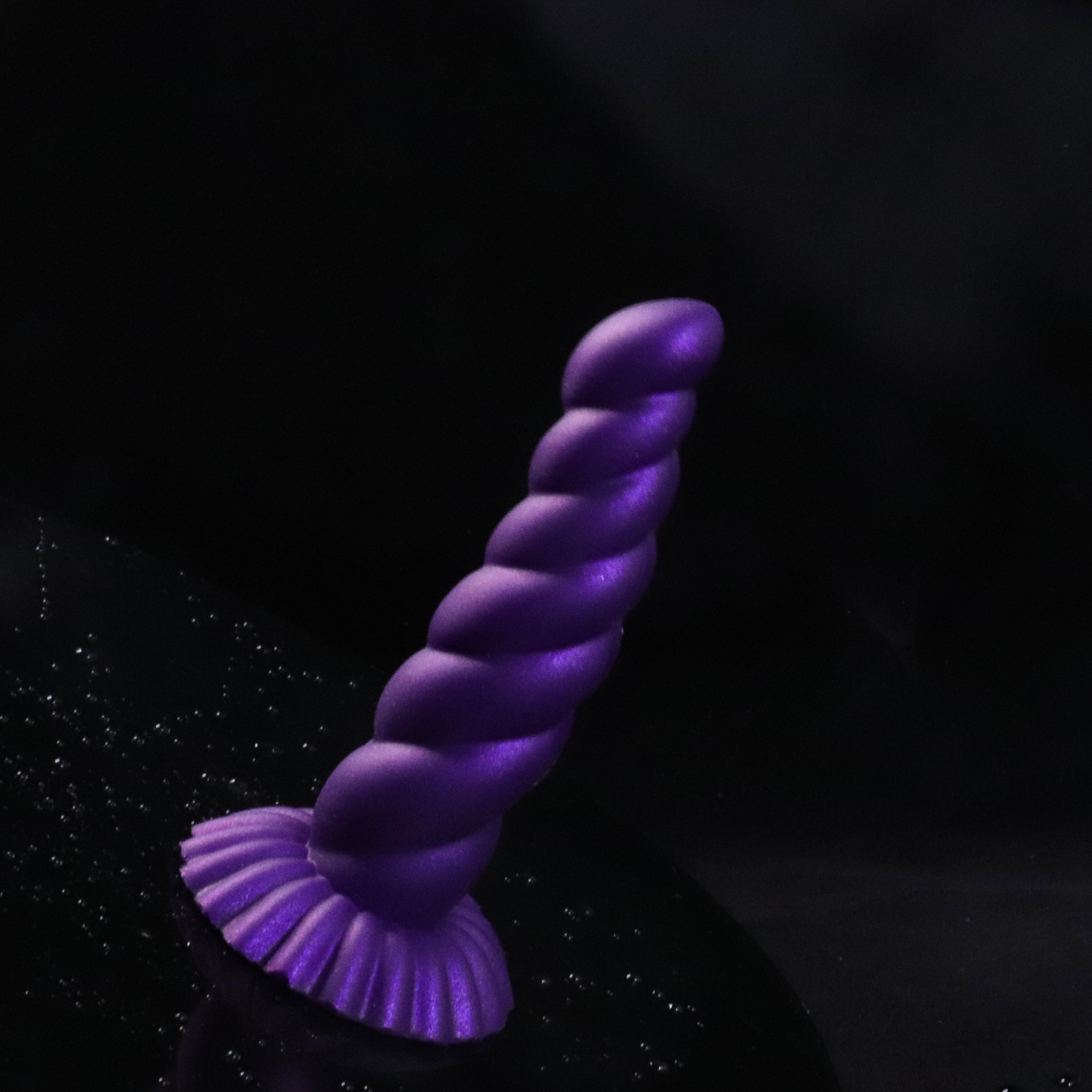 4.5 Inch Unicorn 丨Mystique Mini Monster Dildo-Silicone Unicorn Dildo