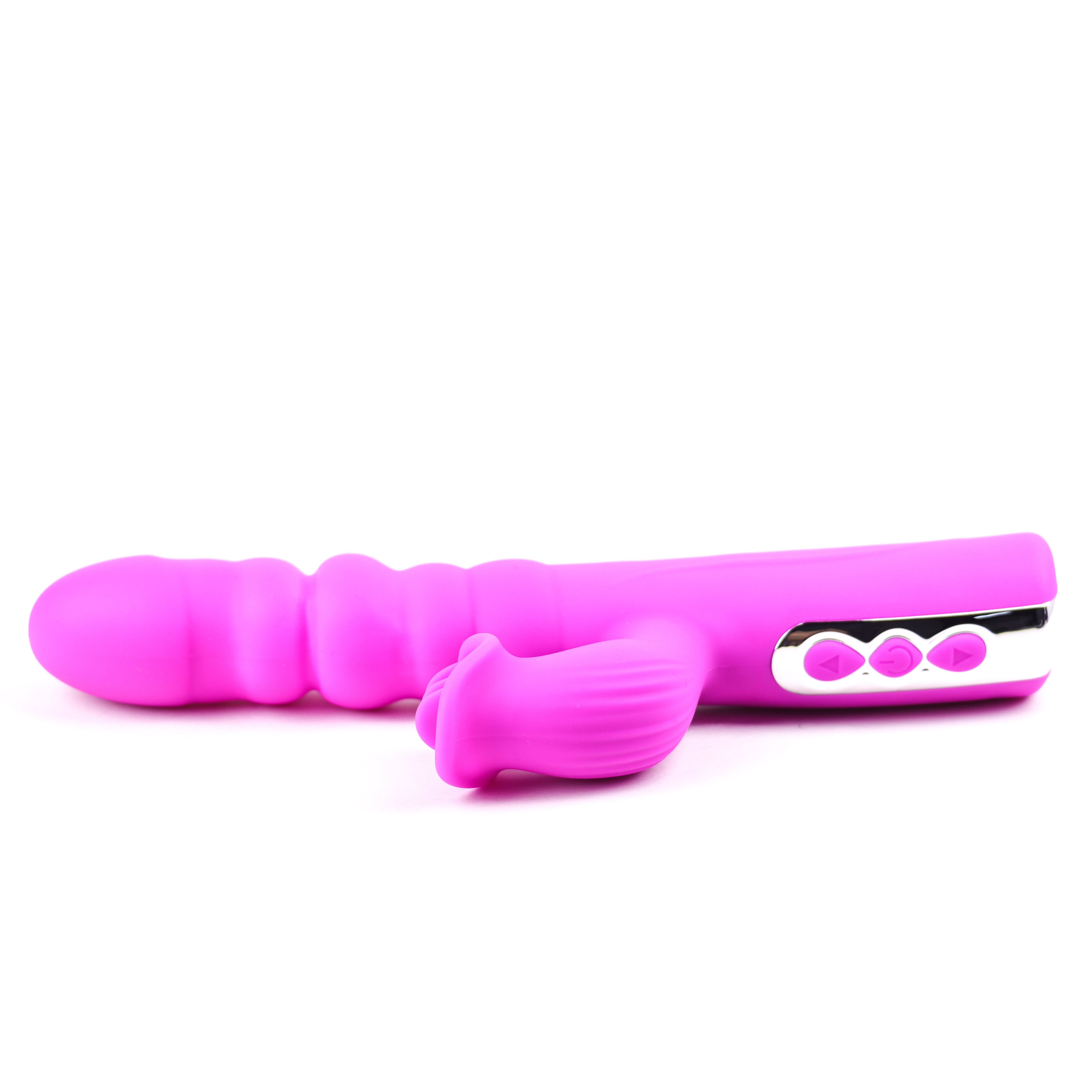 Blush Thrill Thrusting Rabbit Vibrator