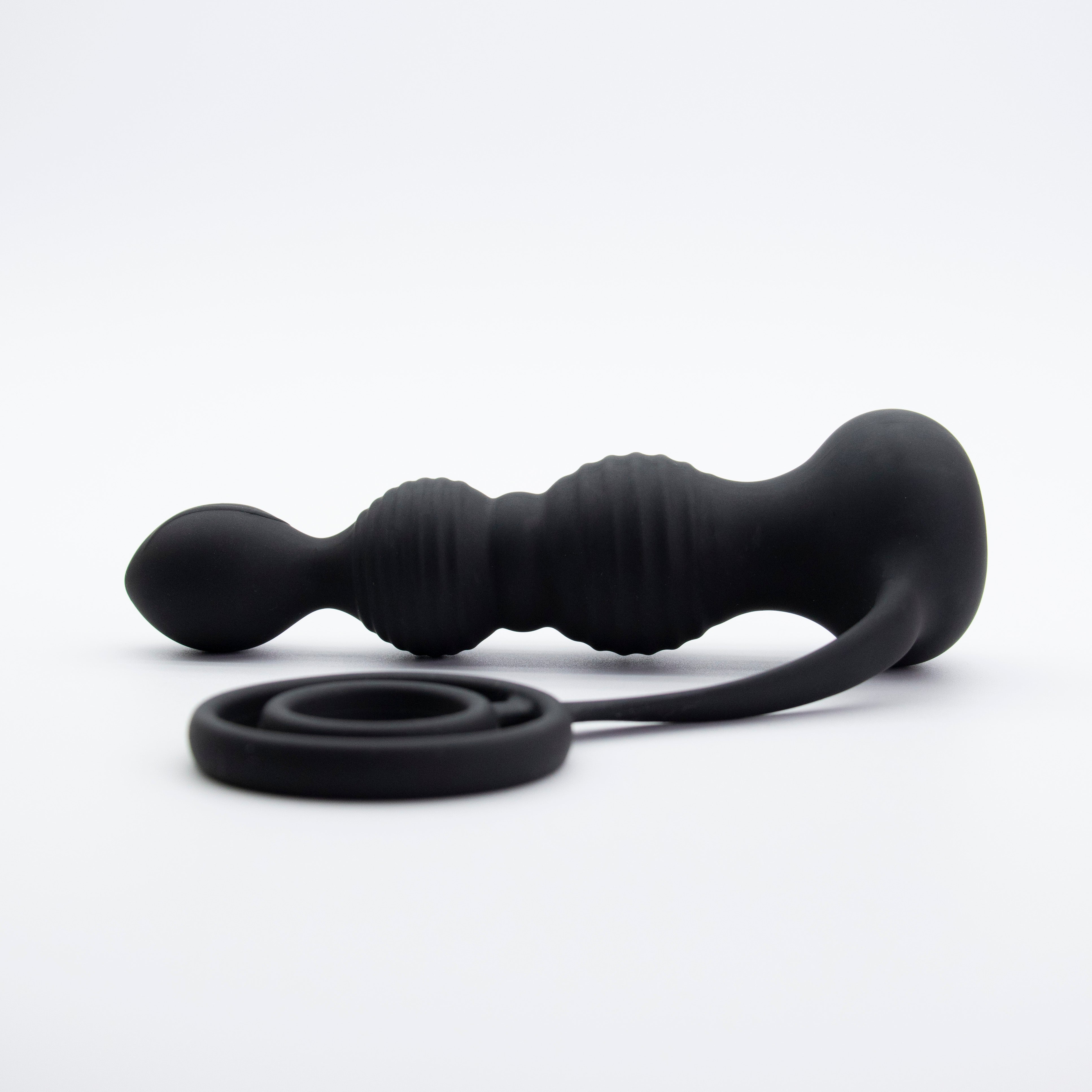 Vibrating Anal Beads Butt Plug