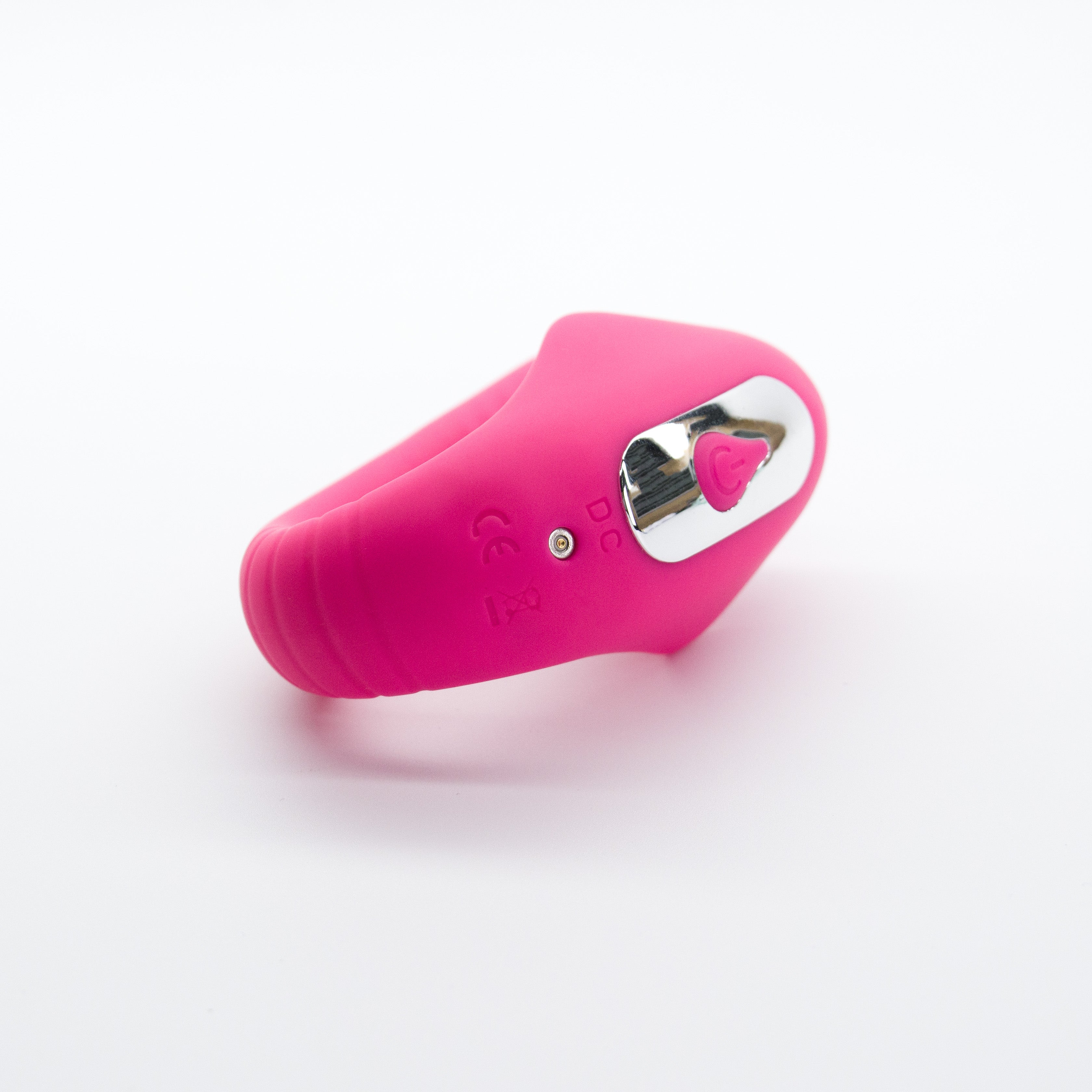 C Shaped vibrator with remote