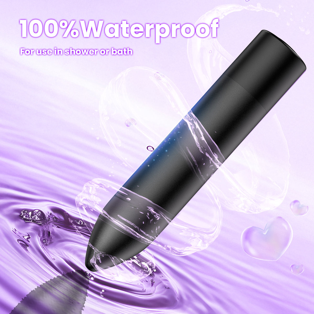 Spark Bullet Vibrator: 10 Modes, Quiet & Powerful Vibration - Daziner 