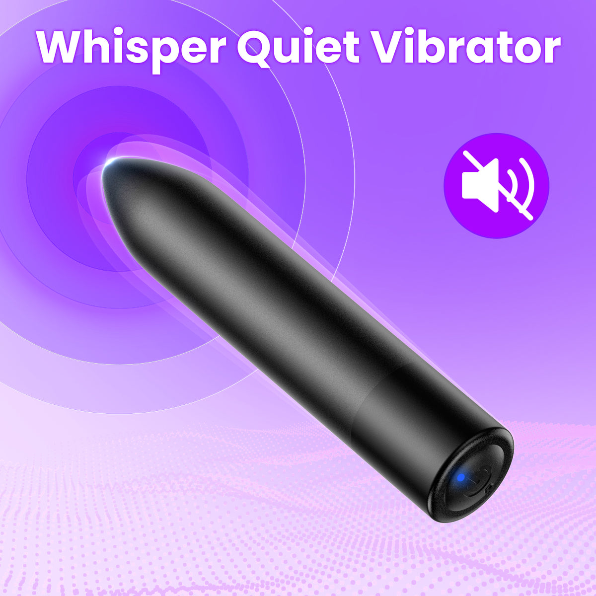 Spark Bullet Vibrator: 10 Modes, Quiet & Powerful Vibration - Daziner 