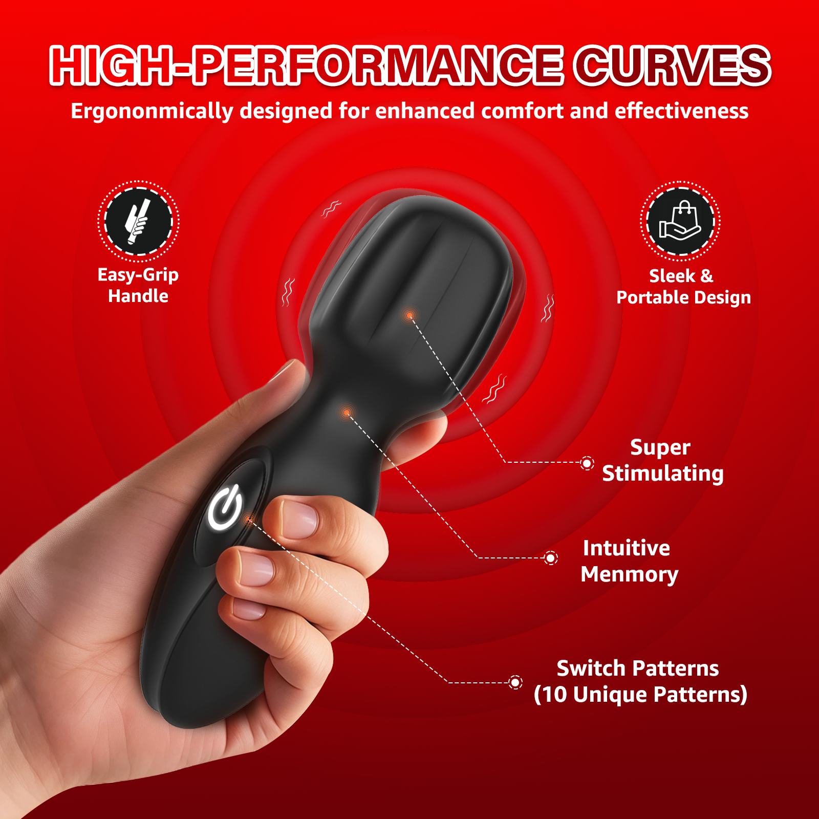 Wivi Mini Wand Vibrator - Daziner 