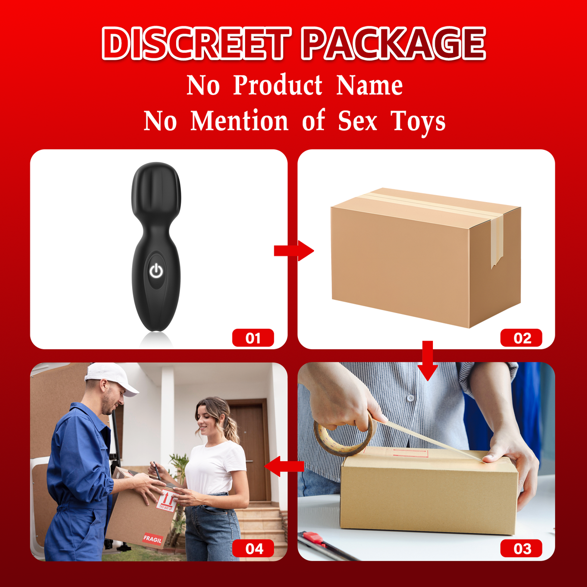 Wivi Mini Wand Vibrator - Daziner 