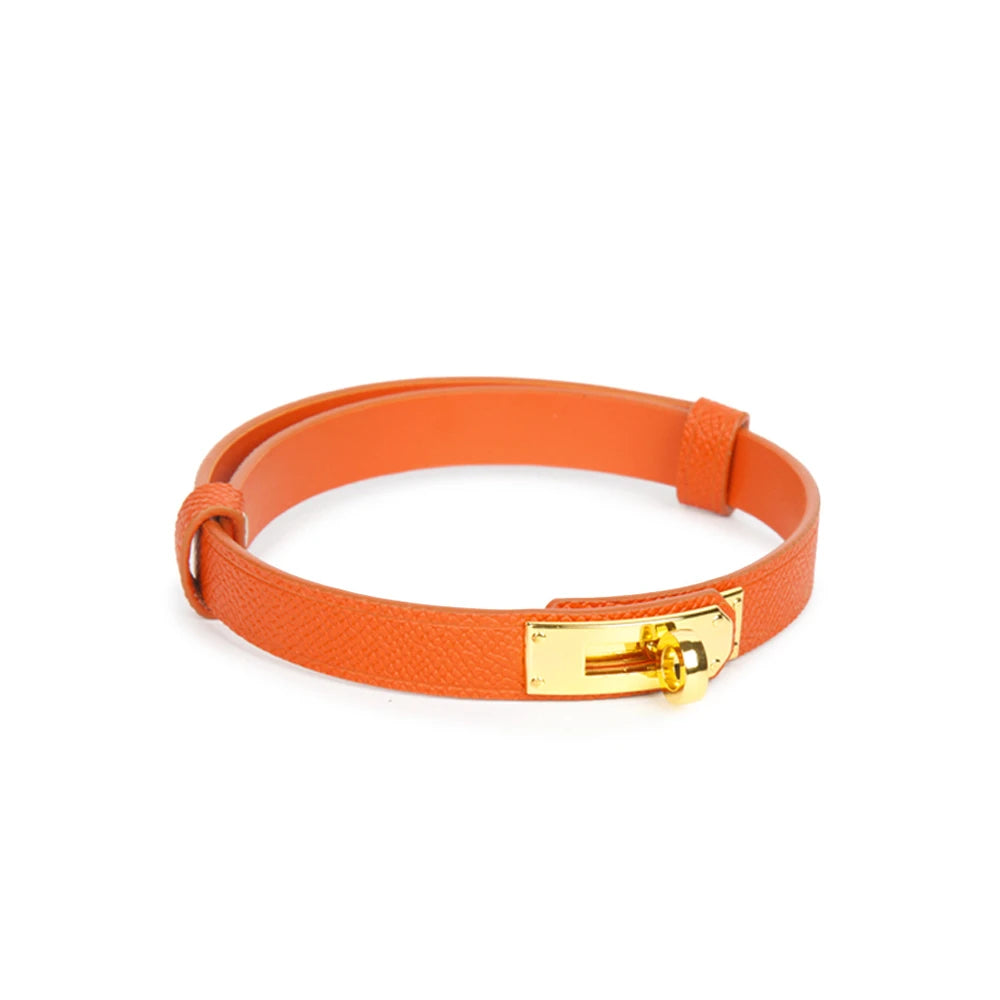Lock-Buckle Detail BDSM Collar and Leash Set - product image 2