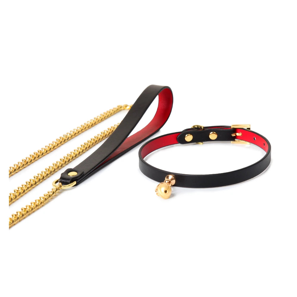 Classic Bell Human Collar with Bell & Leash - product image 2