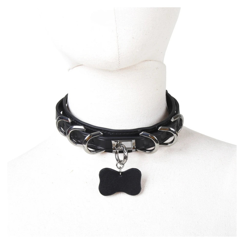 Bone-Tag Puppy Puppy Play Collar with Leash - product image 12