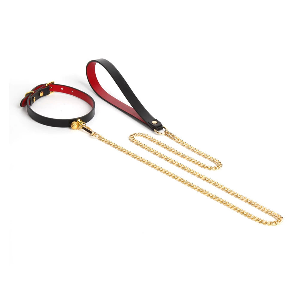 Classic Bell Human Collar with Bell & Leash - product image 4