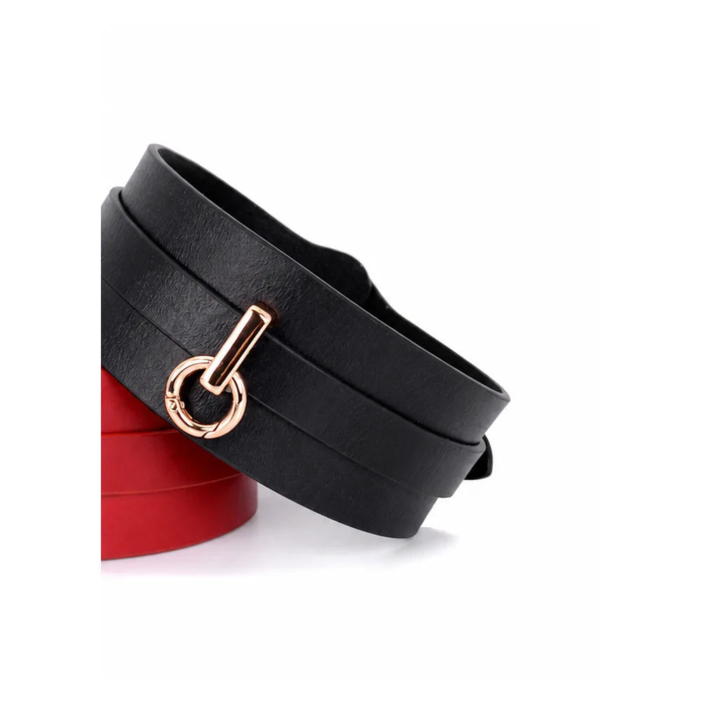 Chain-Drape BDSM Collar with Chain - product image 5