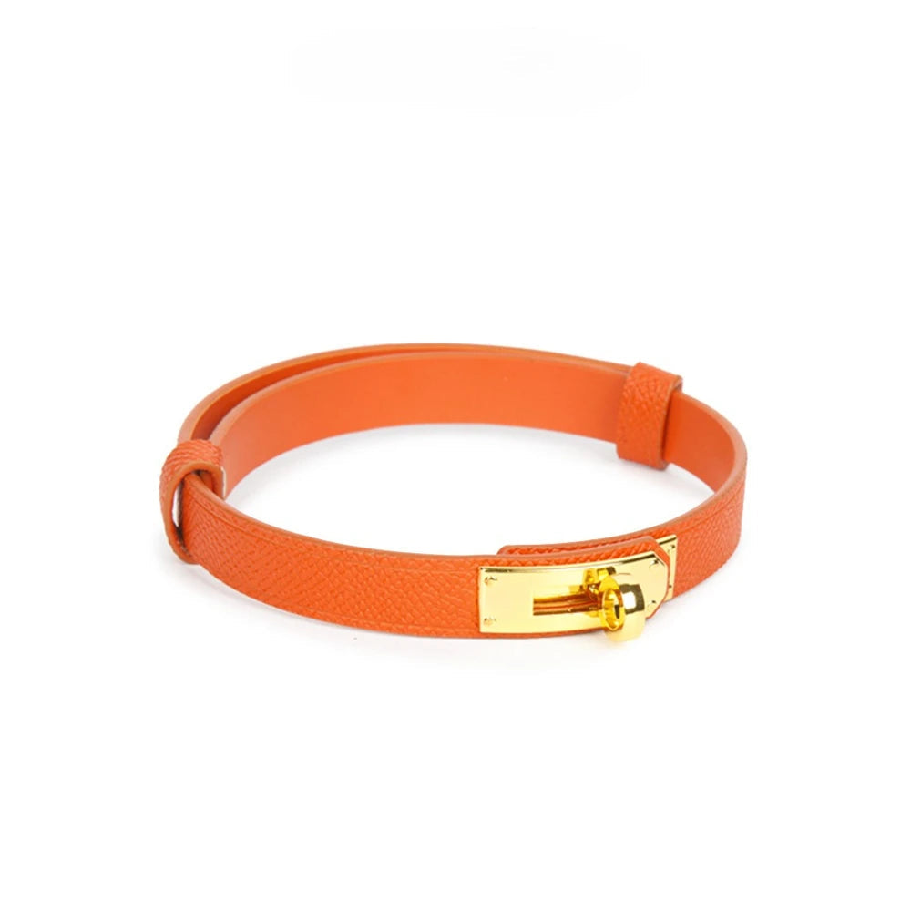Lock-Buckle Detail BDSM Collar and Leash Set - product image 1