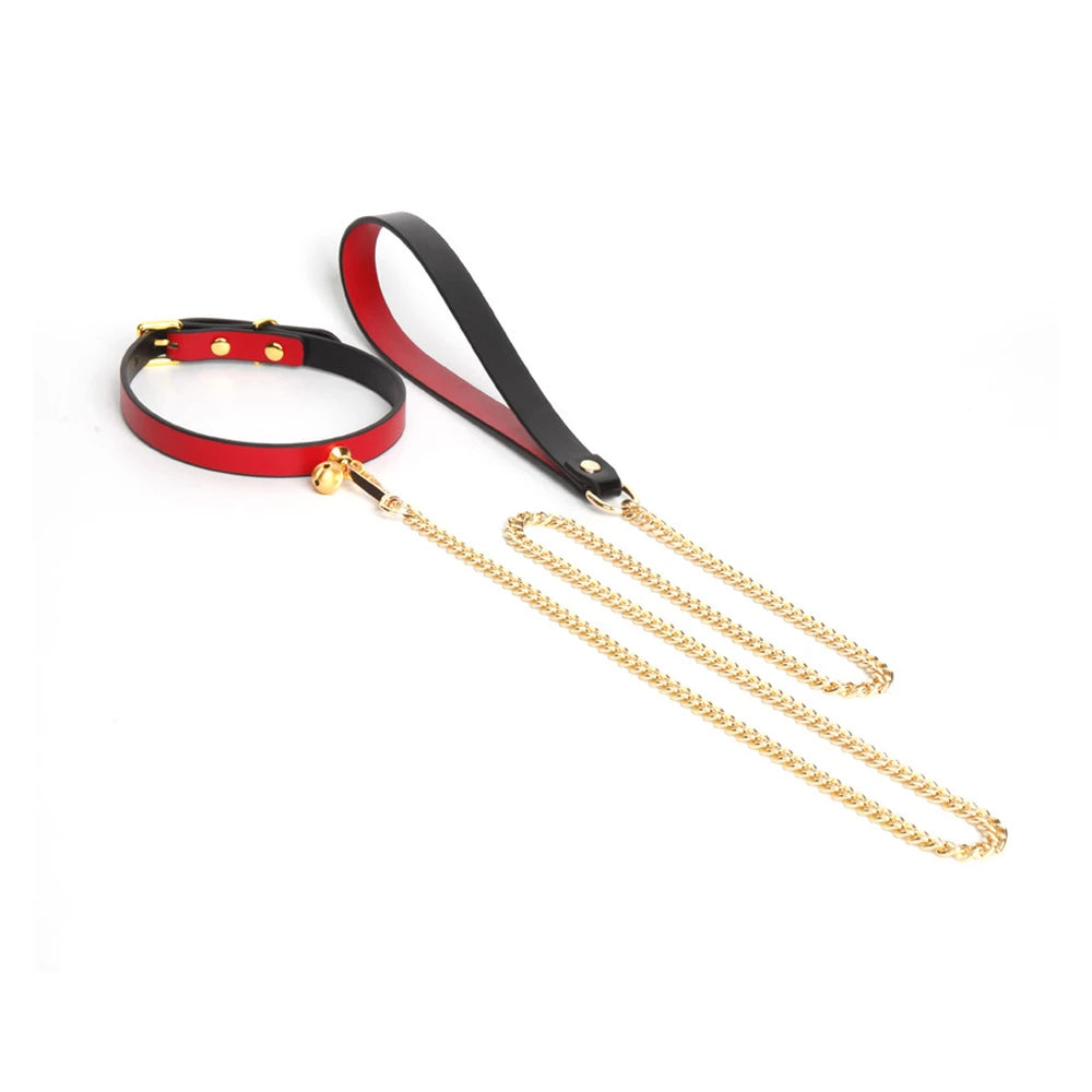 Classic Bell Human Collar with Bell & Leash - product image 5