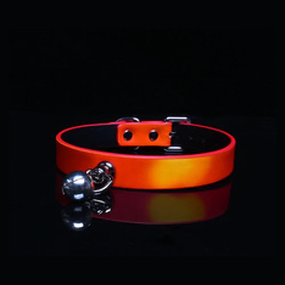 Color-Changing Bell Human Collar with Bell & Leash - product image 2
