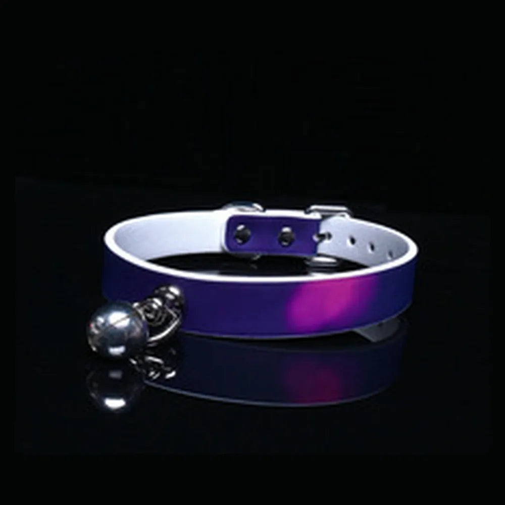 Color-Changing Bell Human Collar with Bell & Leash - product image 4