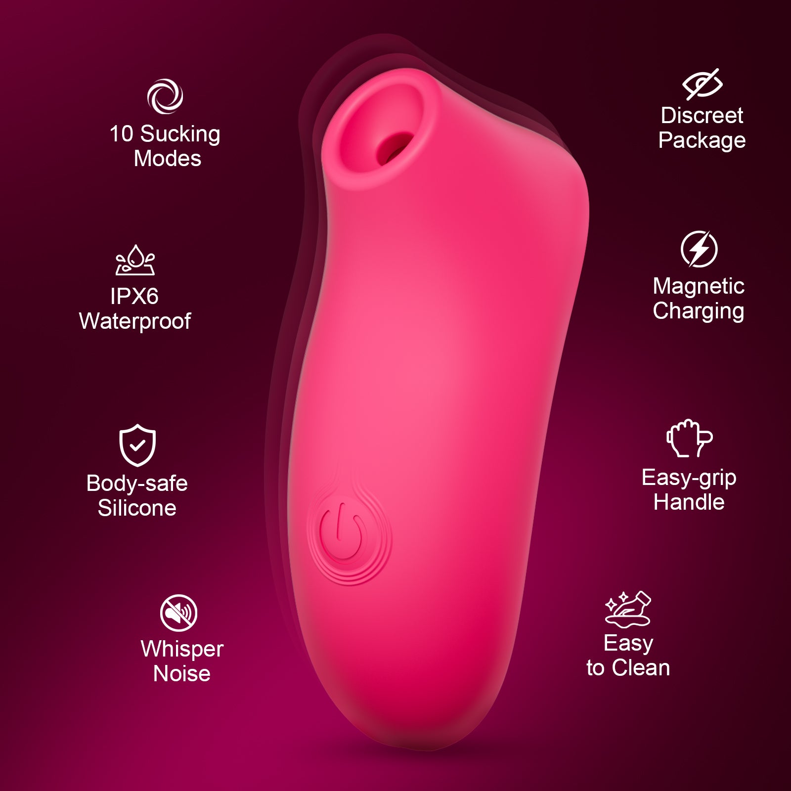 Aisi2.0 Clit Sucker with 10 Suction Modes