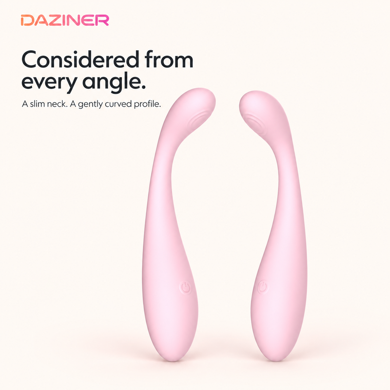 Daziner Crystal WY0714 - two views of the same curved vibrator