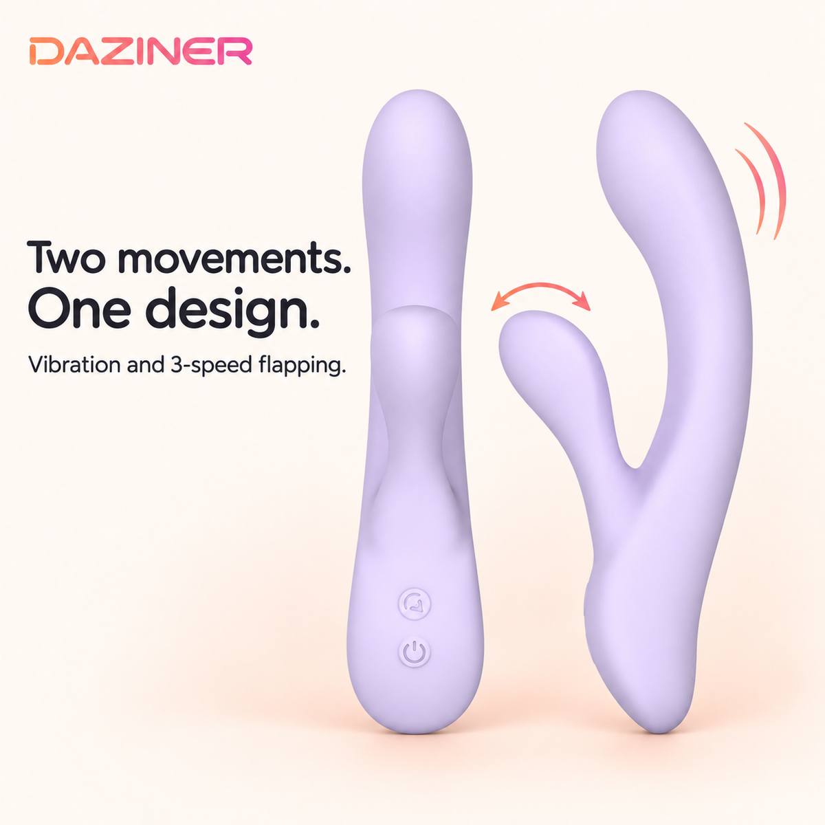 Daziner Calista WY0782 - two views of the dual-arm design