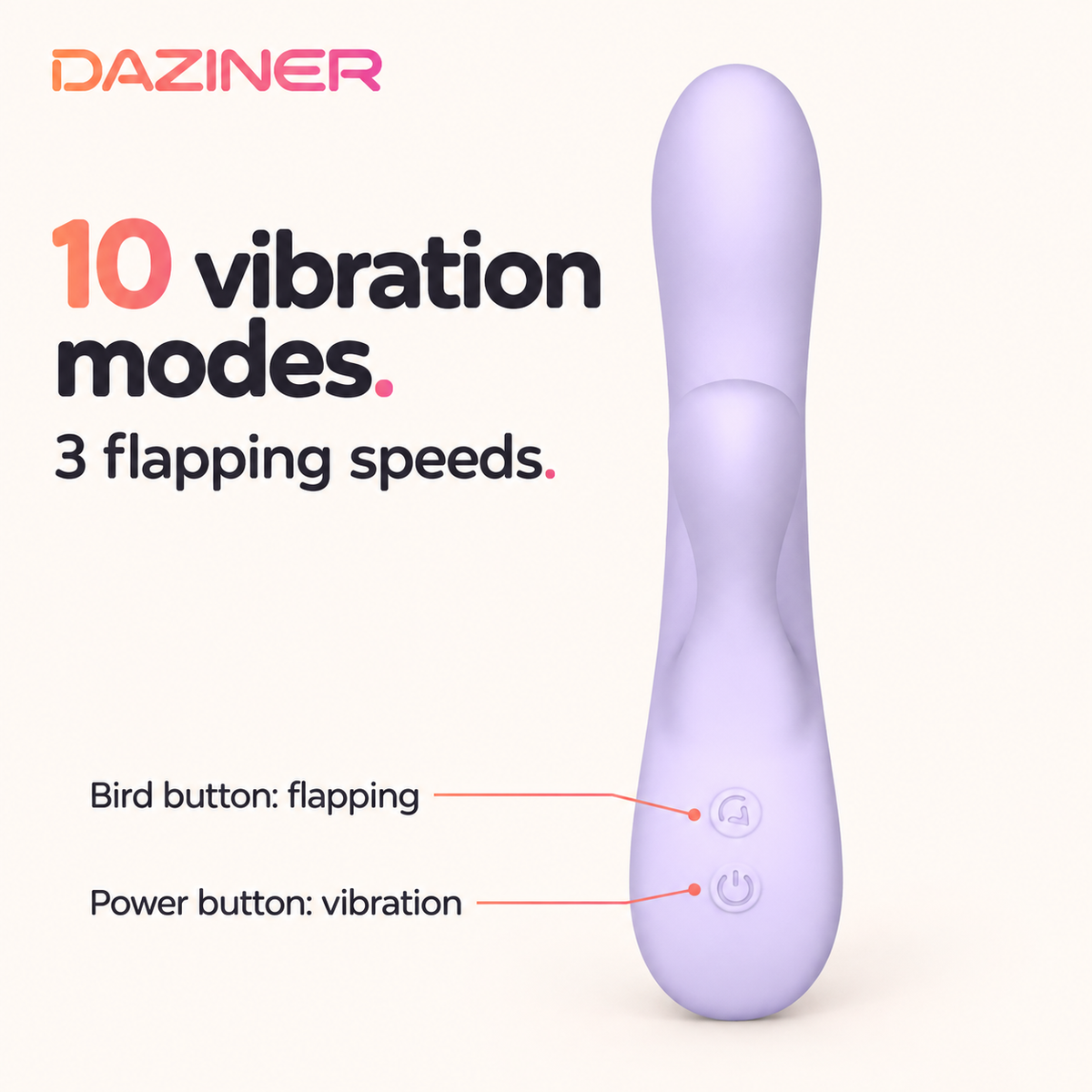 Daziner Calista WY0782 - vibration and moving-arm controls