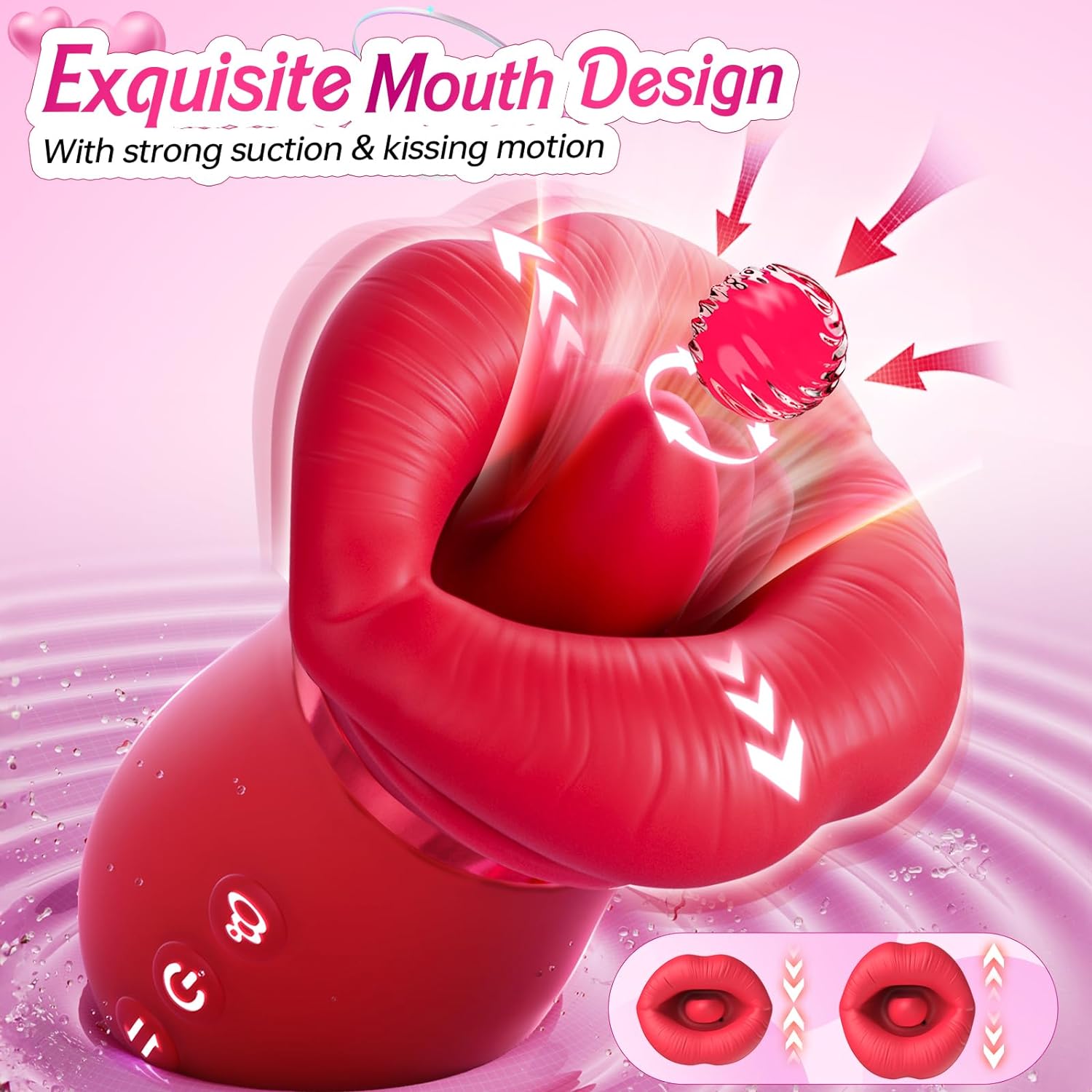 Nevaeh - 4IN1 Mouth Sucking Vibrator