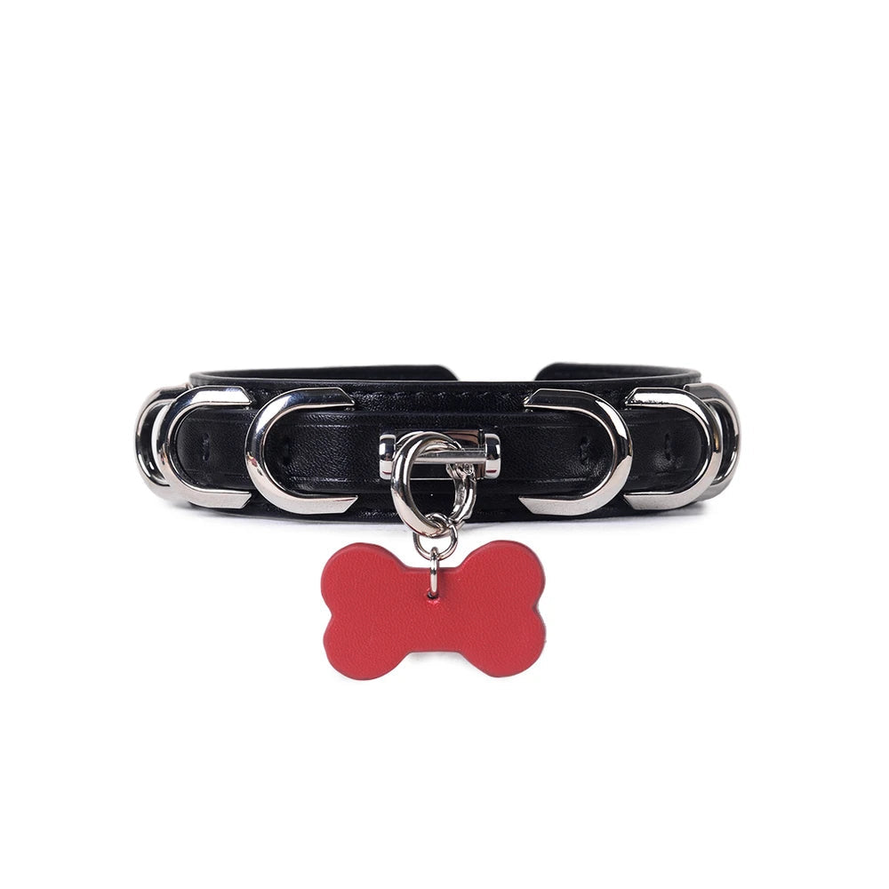 Bone-Tag Puppy Puppy Play Collar with Leash - product image 4