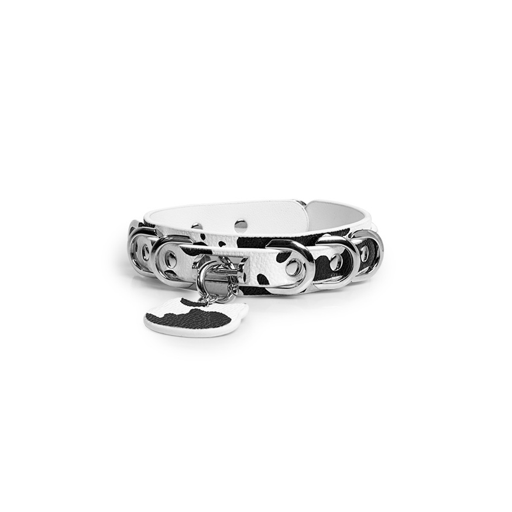 Cow-Print Cat-Tag Kitten Pet Play Collar with Leash - product image 11