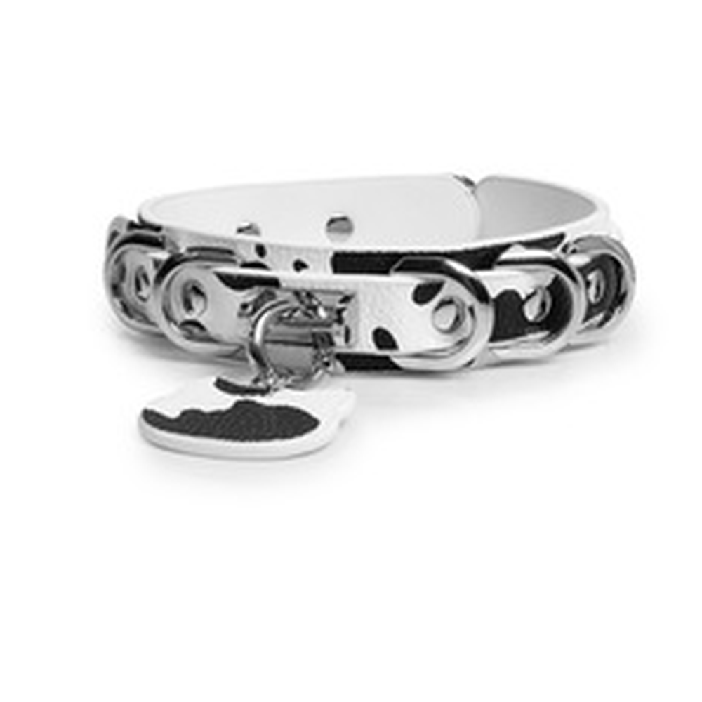 Cow-Print Cat-Tag Kitten Pet Play Collar with Leash - product image 4