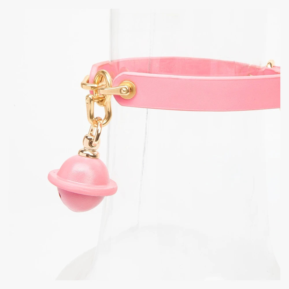 Puppy Bell Pet Play Collar with Leash - product image 2