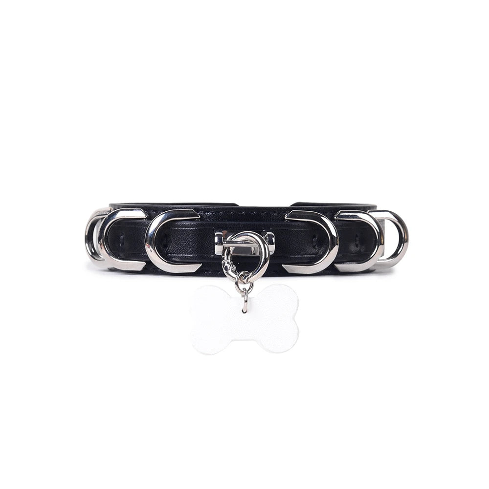 Bone-Tag Puppy Puppy Play Collar with Leash - product image 3