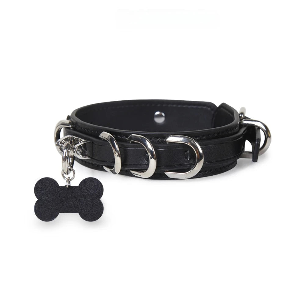 Bone-Tag Puppy Puppy Play Collar with Leash - product image 10