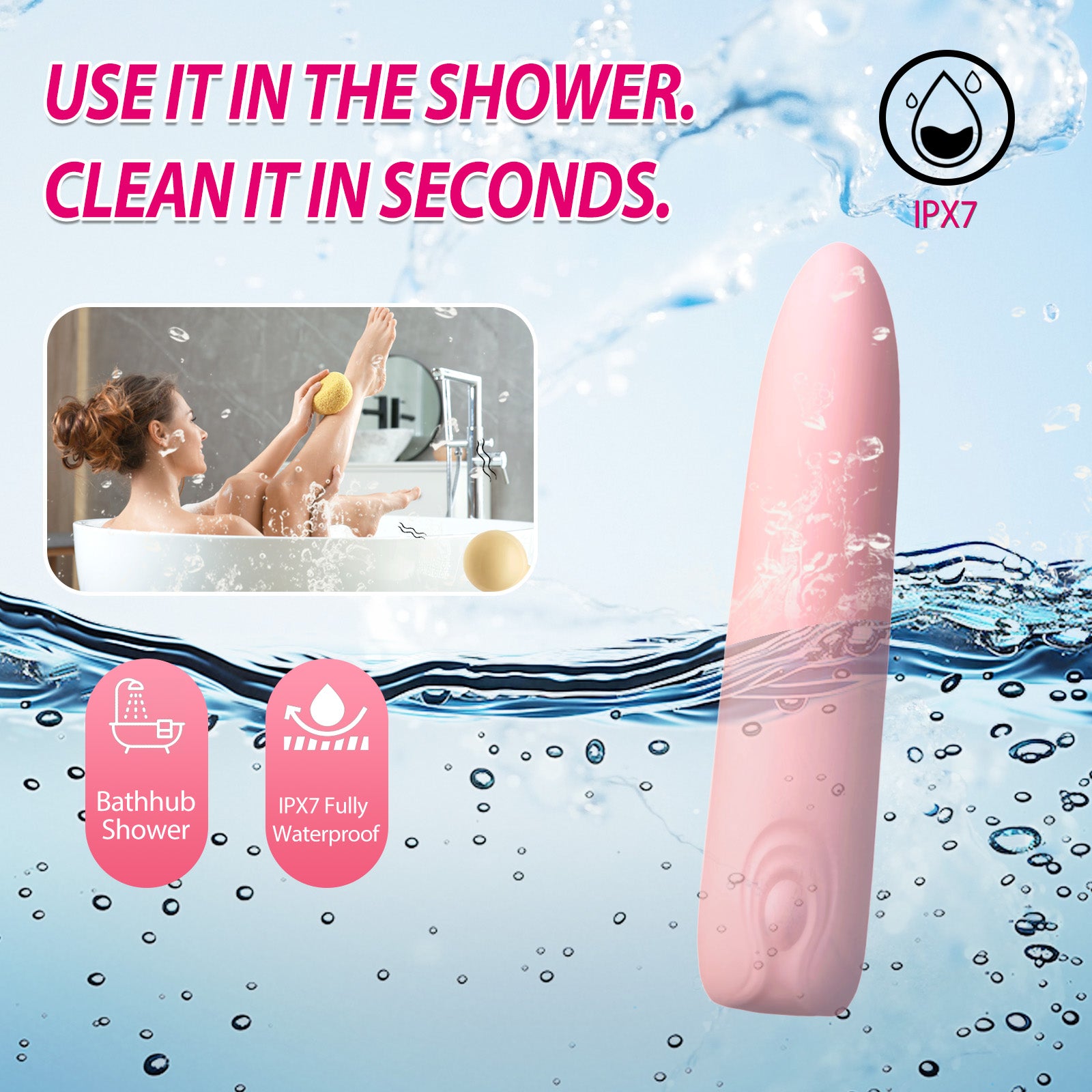 rechargeable bullet vibrator​

