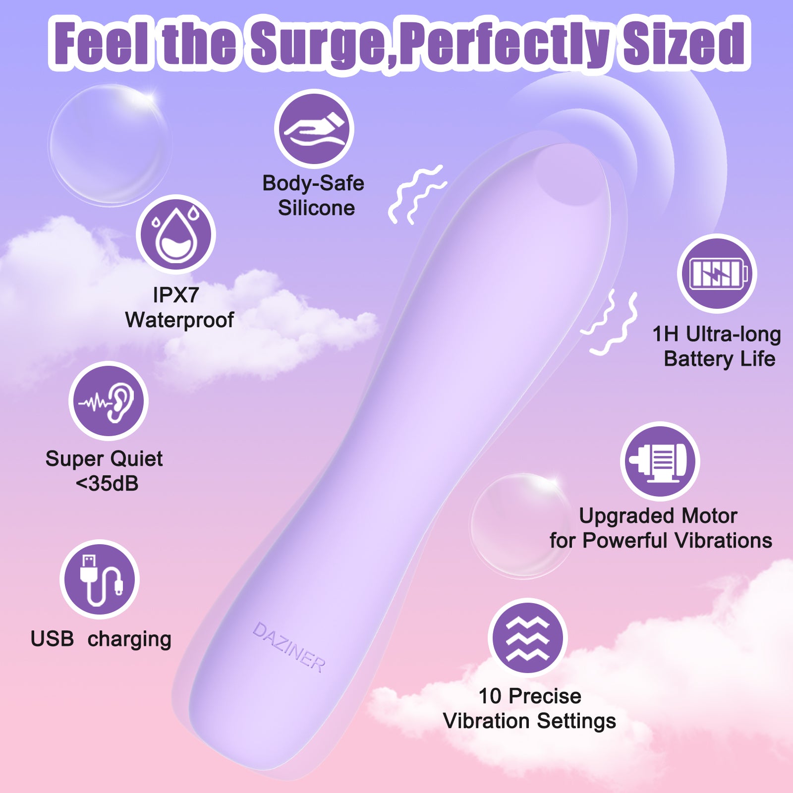 Daziner Bullet Vlbrator 