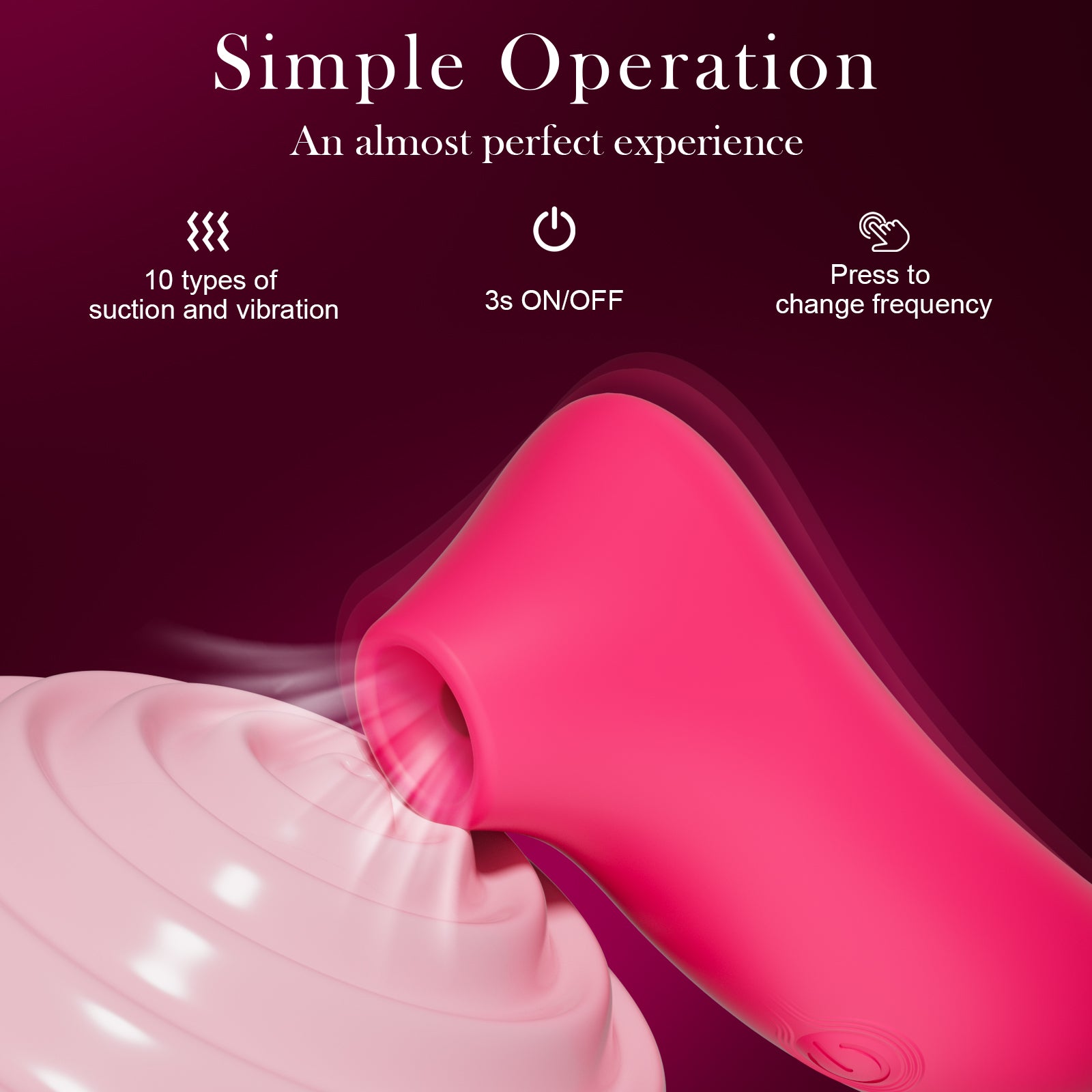 Aisi2.0 Clit Sucker with 10 Suction Modes