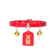 Talisman Charm Submissive Collar Necklace with Leash - product image 1