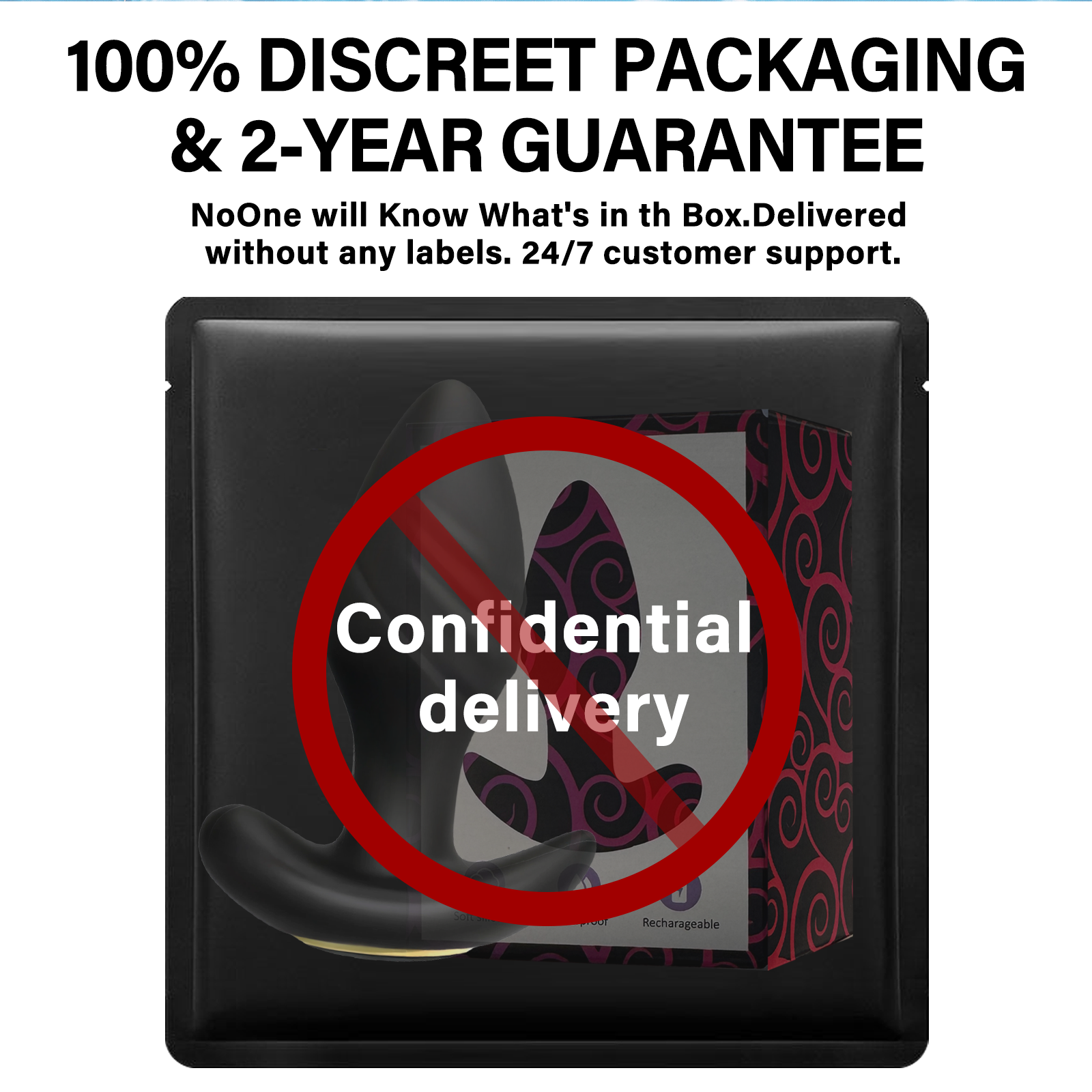 discreet delivery butt plug